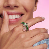 Pandora ME Laser Green Ring - 58