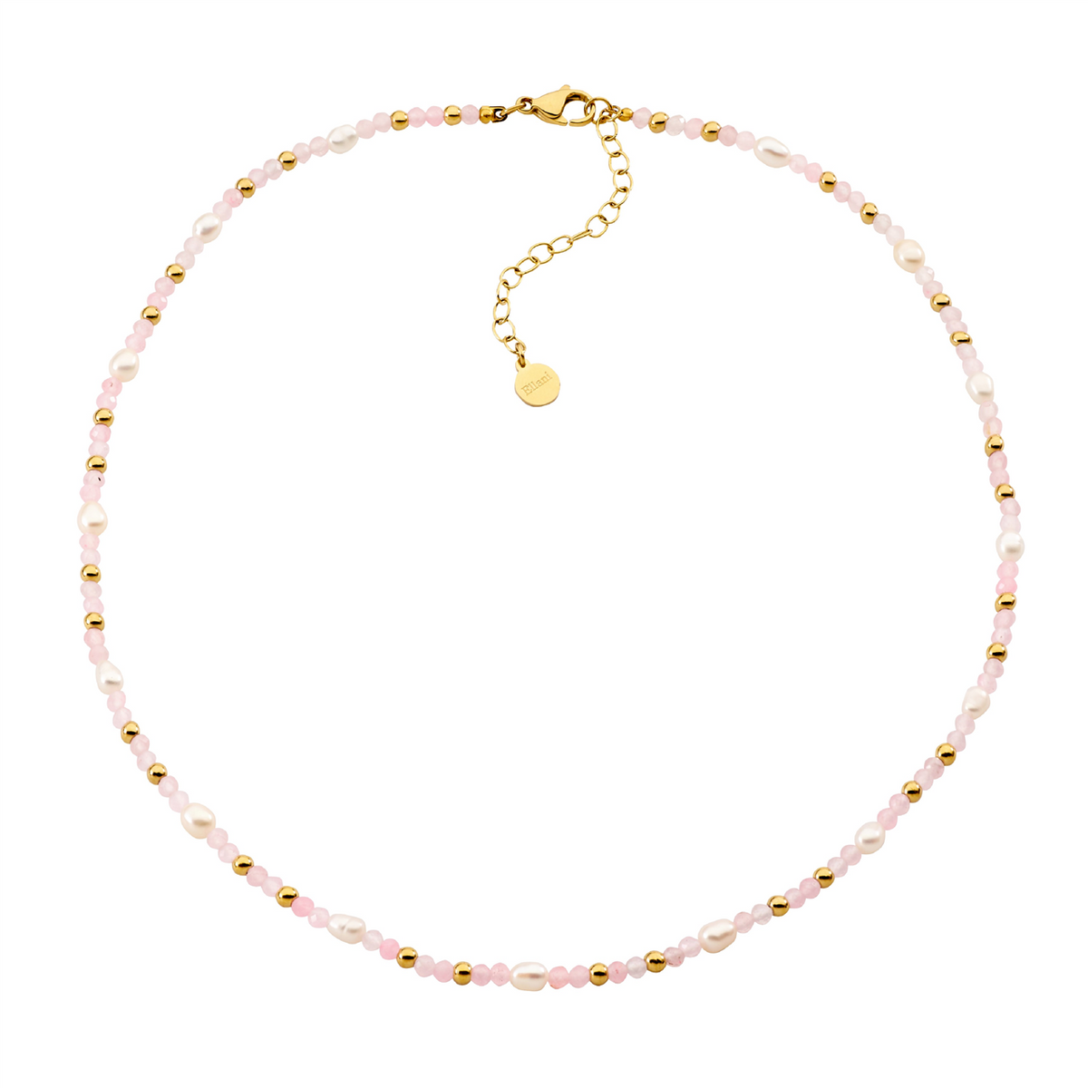 Ellani Rose Quartz & Freshwater Pearl