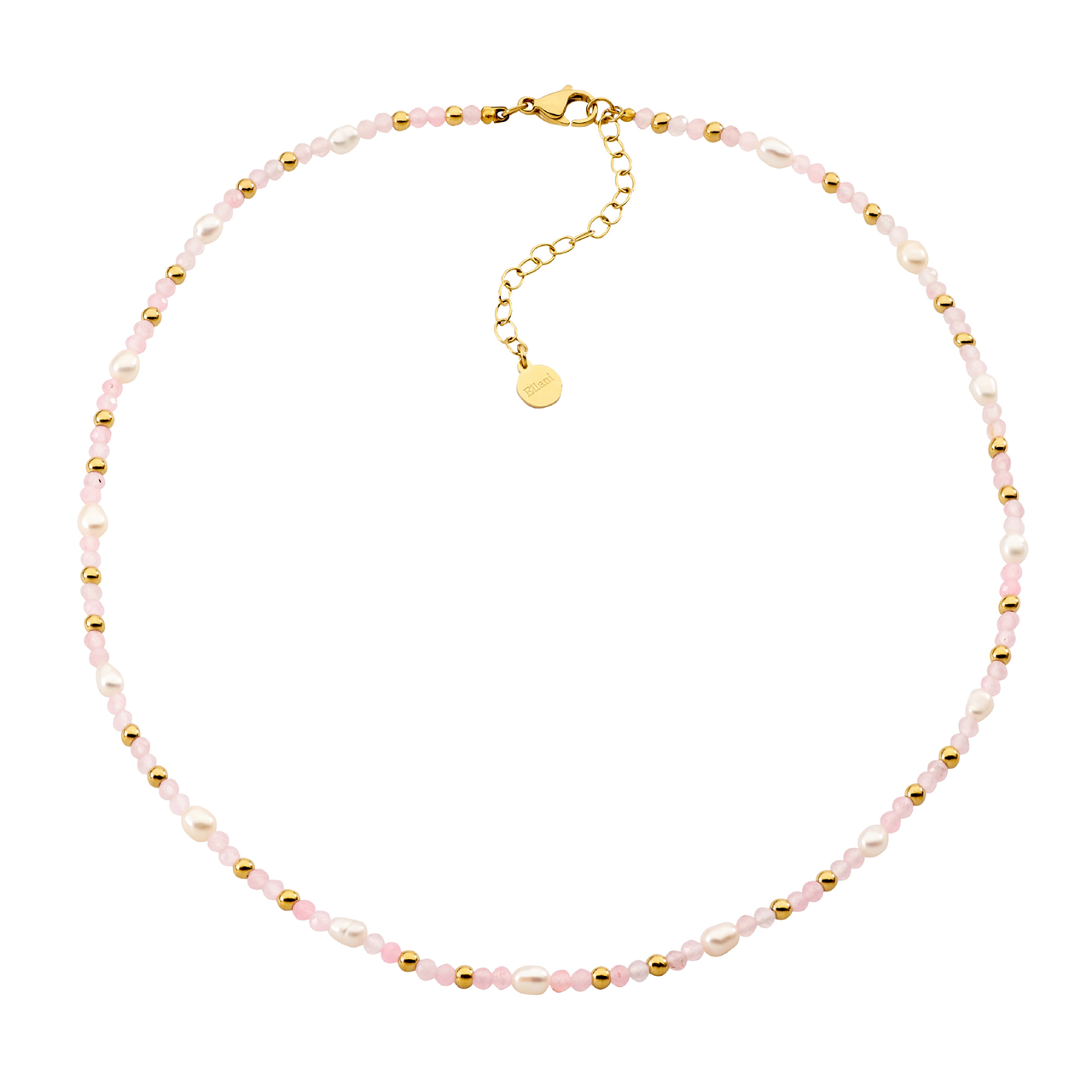 Ellani Rose Quartz & Freshwater Pearl