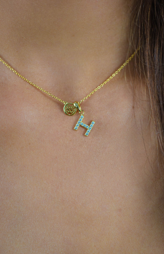 Georgini Luxury Letters A Initial Pendant