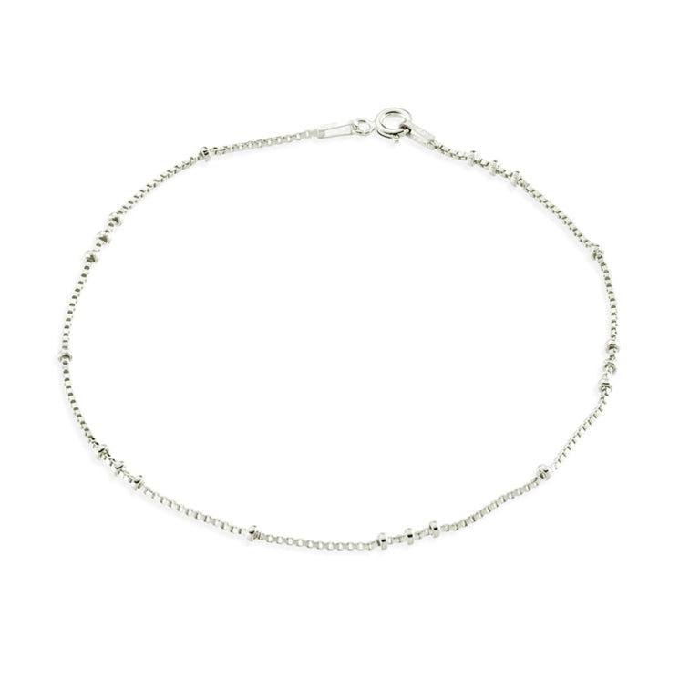 Silver Essentials/Anklets
