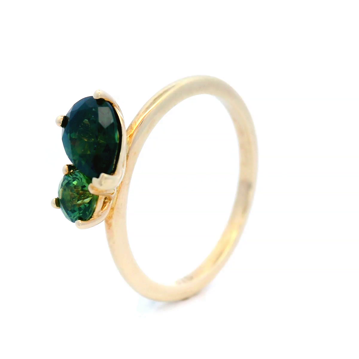 Sapphire Dreams Toi Et Moi Ring