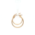 Round Tube Hoop Earring in 9ct Gold