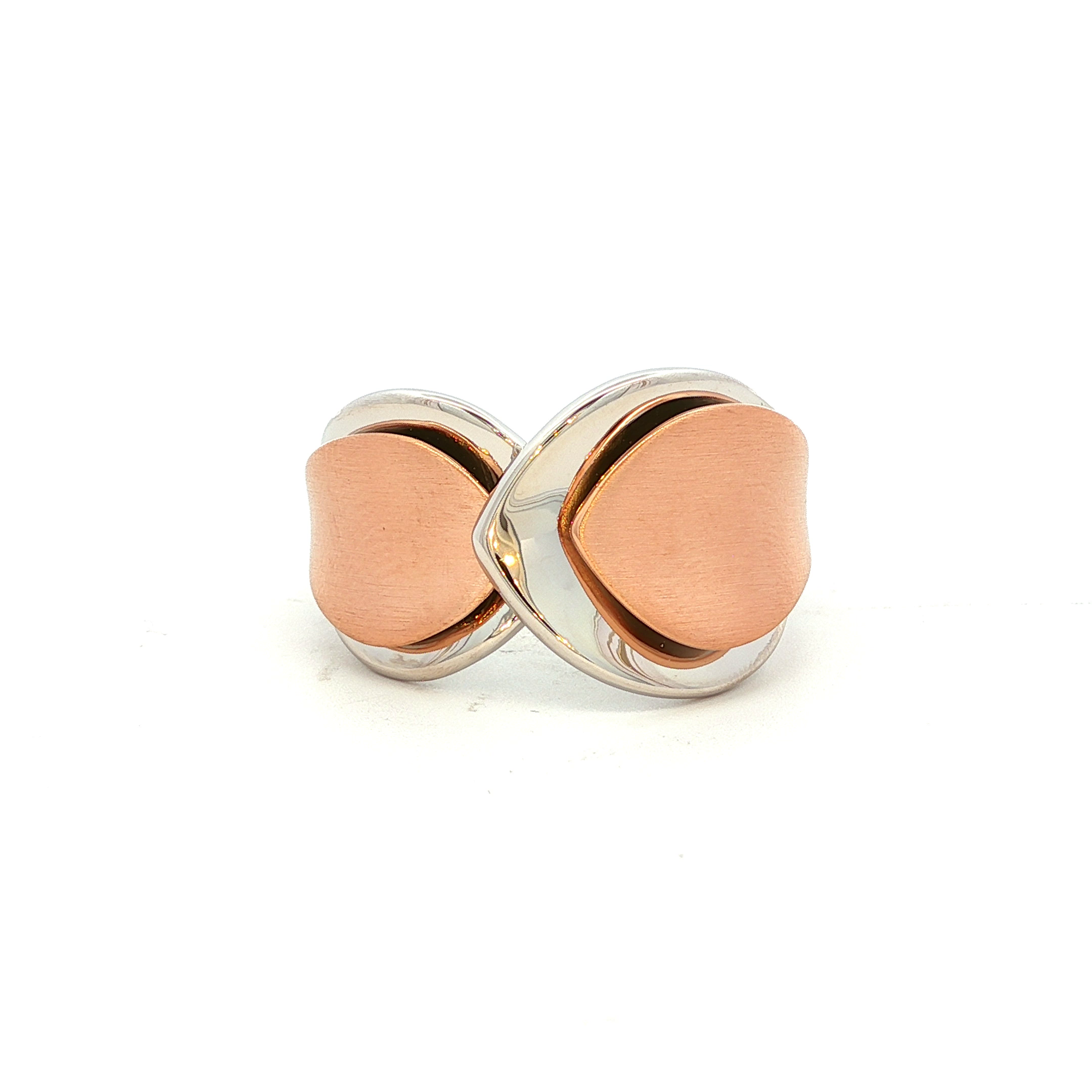 Rose Gold Plated Sterling Silver Ring