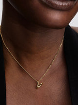 Pandora Organically Shaped Heart Small Pendant Necklace