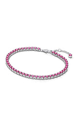 Pandora Sparkling Pink Tennis Bracelet