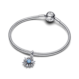 Pandora Disney Frozen Queen Elsa Snowflake Dangle Charm