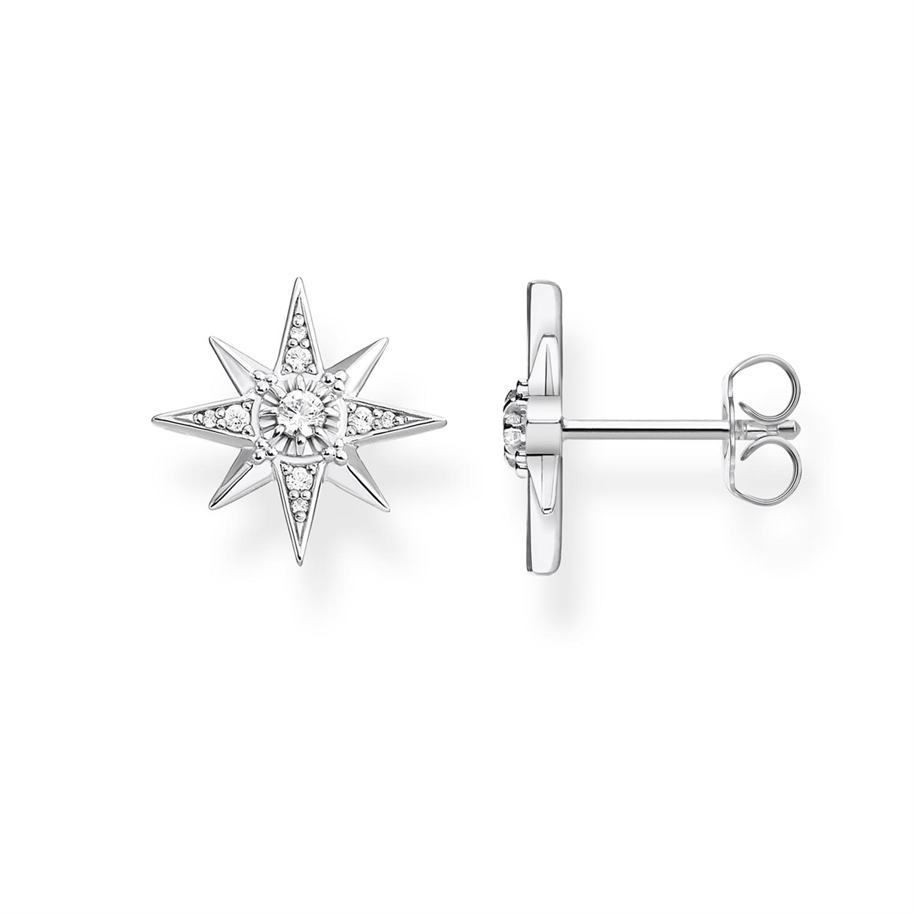 Thomas Sabo Star Gold Plated Ear Studs