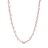 Pandora Linked Hearts Collier Necklace
