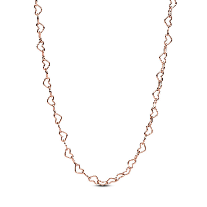 Pandora Linked Hearts Collier Necklace