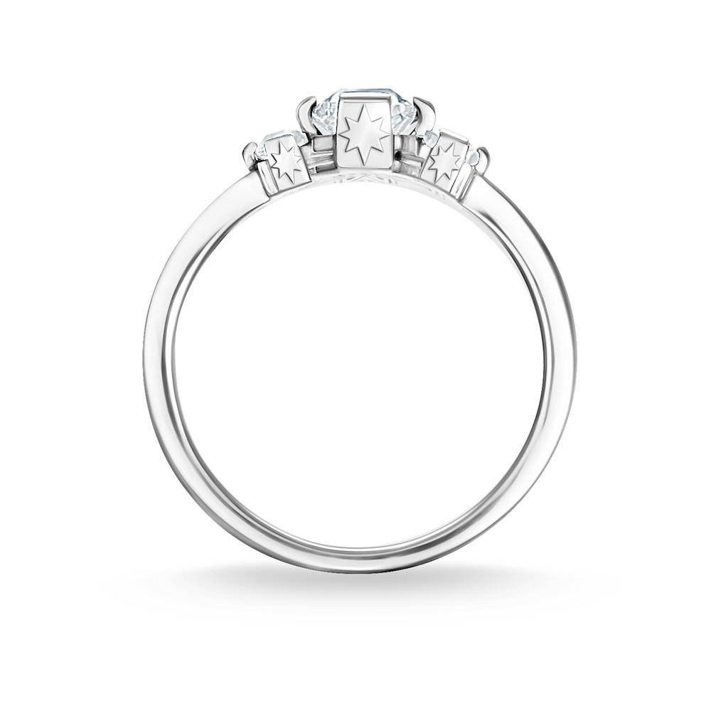 Thomas Sabo Baguette Cubic Zirconia Ring