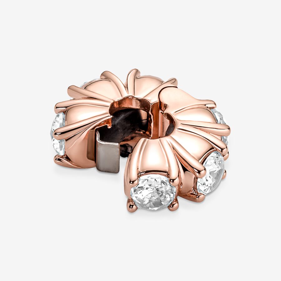Pandora Long Pronged Sparkling Clip Charm