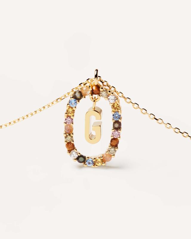 PDPAOLA Letters 2021 Z Necklace