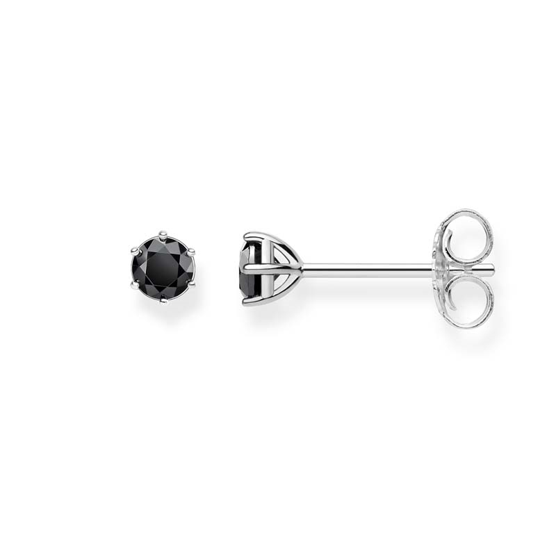 Thomas Sabo Ear Studs "Black Stone"