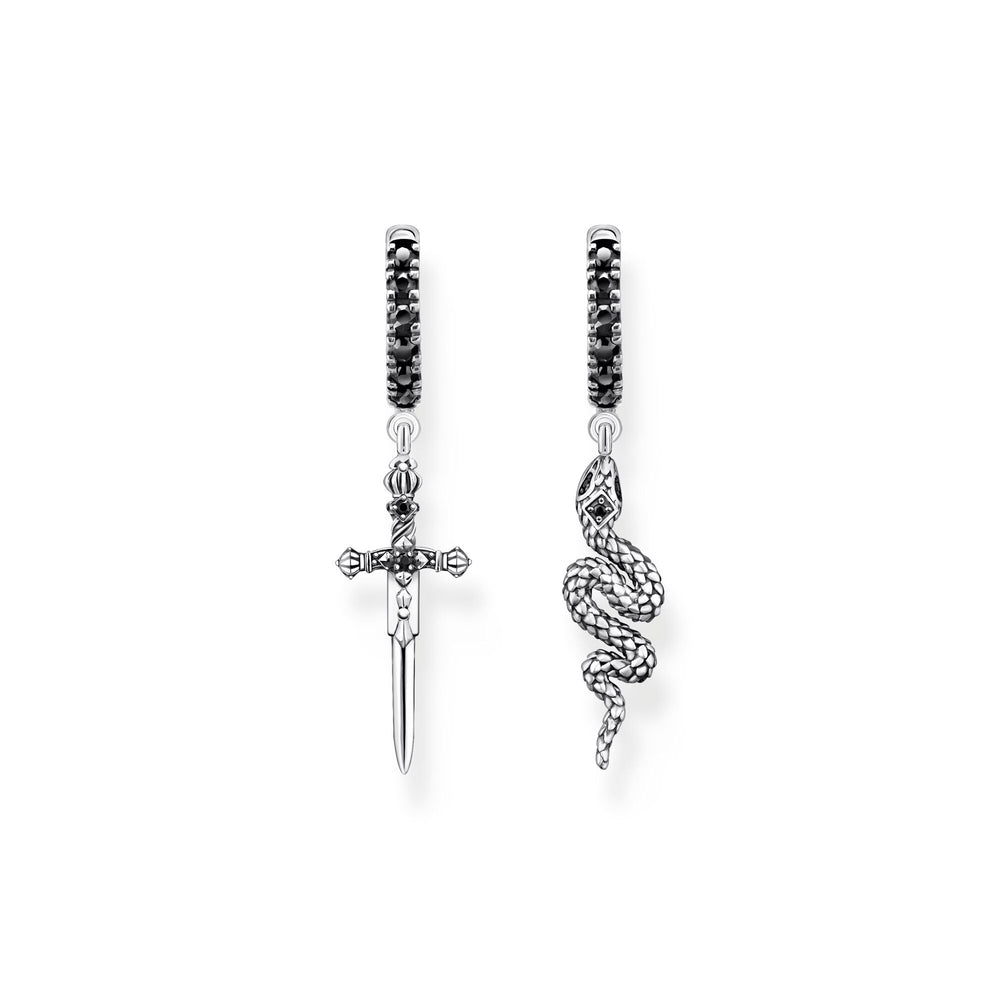 Thomas Sabo Snake & Sword Earrings