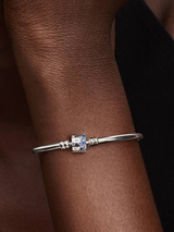 Pandora Sparkling Barrel Clasp Bangle