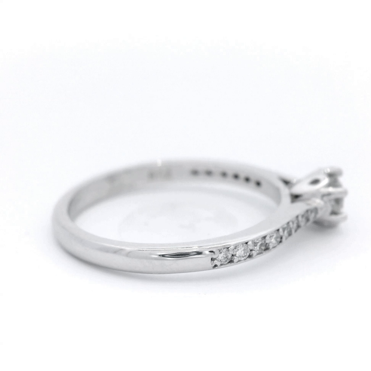 Multi Set Diamond in White Gold Ring