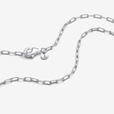 Elongated Link Chain Necklace