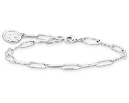 Thomas Sabo Charmista Bracelet with Cold Enamel Silver