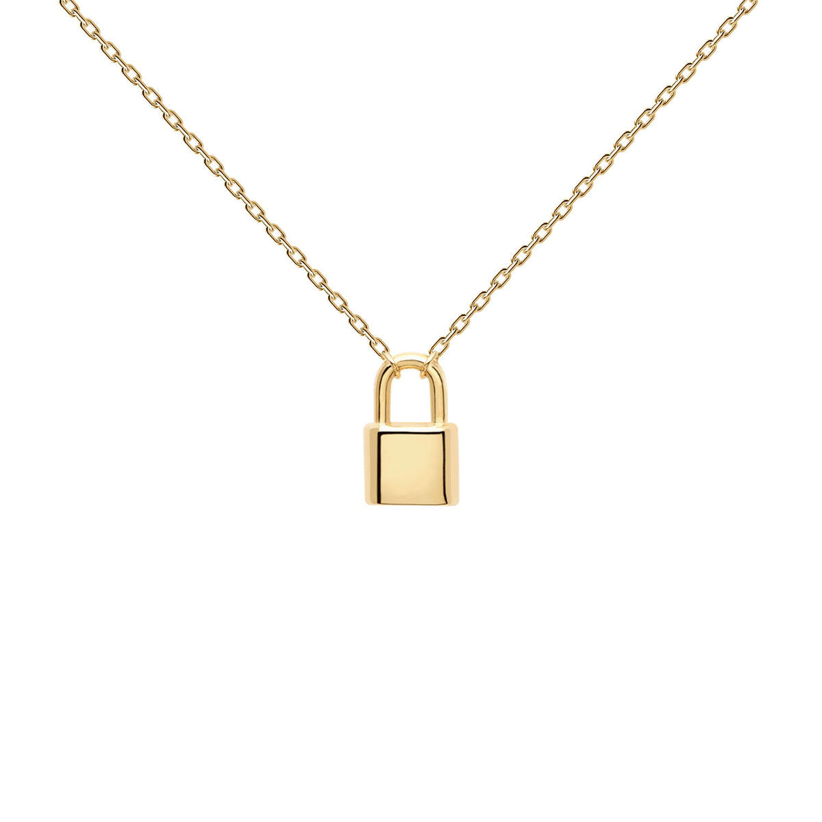 PDPAOLA Engrave Me Bond Gold Necklace