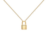 PDPAOLA Engrave Me Bond Gold Necklace