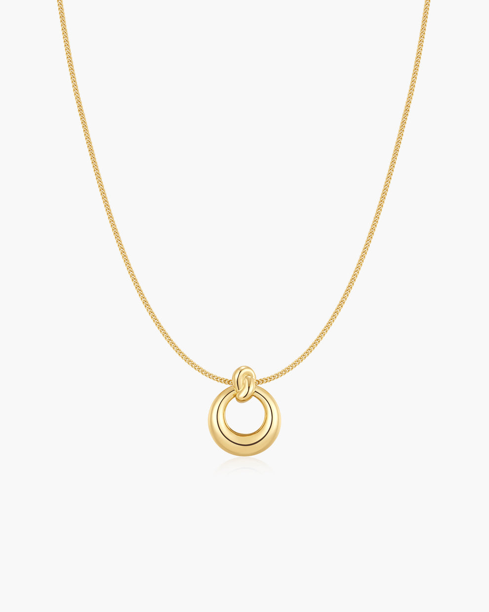 Ania Haie Gold Open Circle Necklace