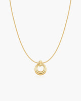 Ania Haie Gold Open Circle Necklace