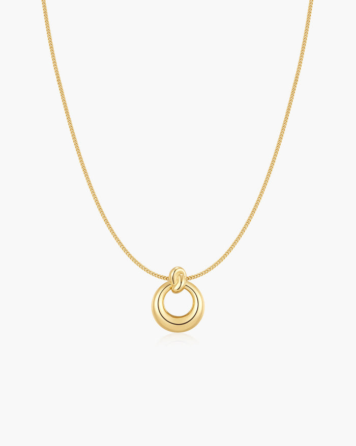 Ania Haie Gold Open Circle Necklace