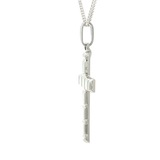 White Gold Cross Pendant