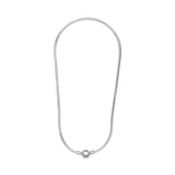 Snake chain 14k rose gold-plated necklace