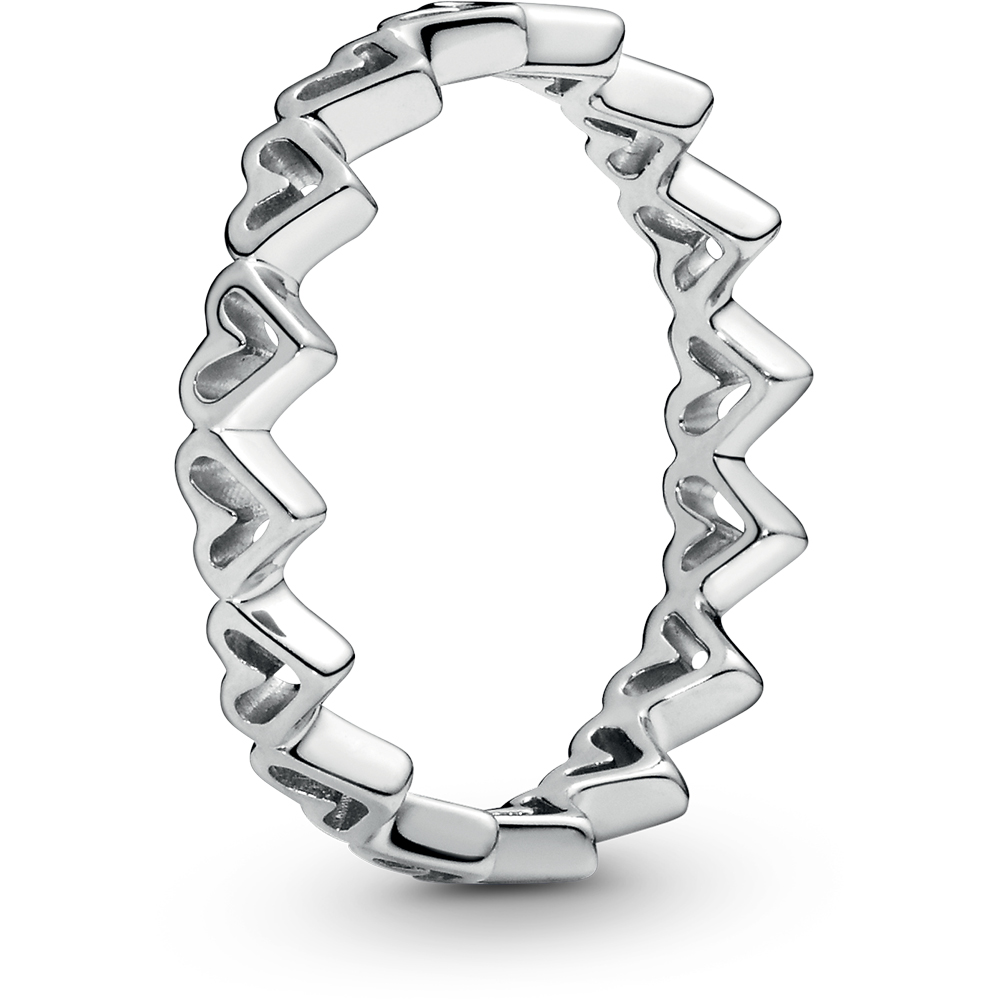 Freehand Hearts Ring - 60