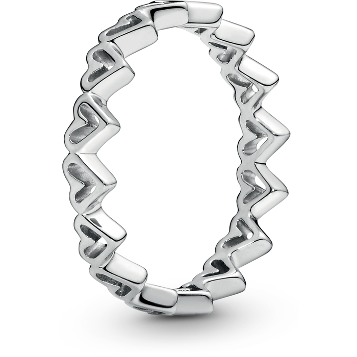 Freehand Hearts Ring - 60