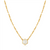 Ania Haie Compass Emblem Gold Figaro Chain Necklace