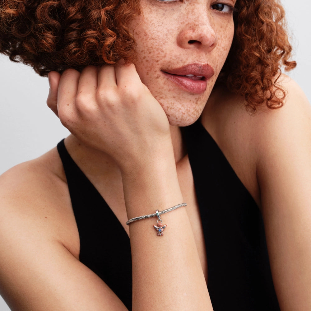 Pandora Gingerbread Angel Dangle Charm