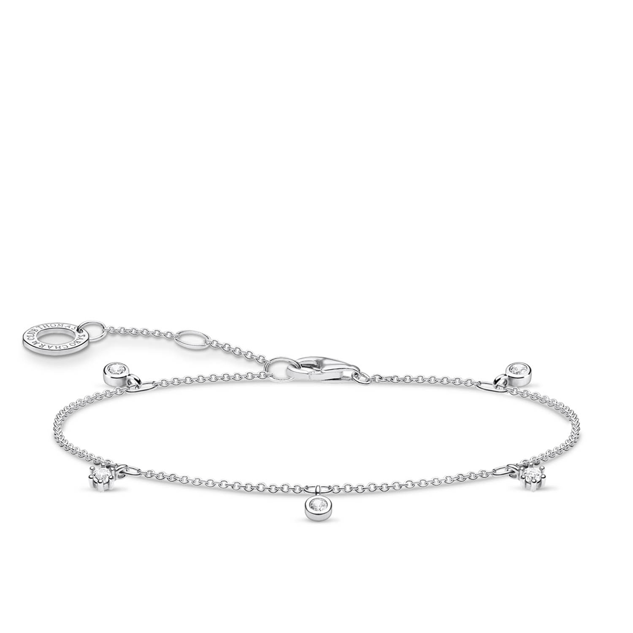 Thomas Sabo Charming White Stones Silver Bracelet