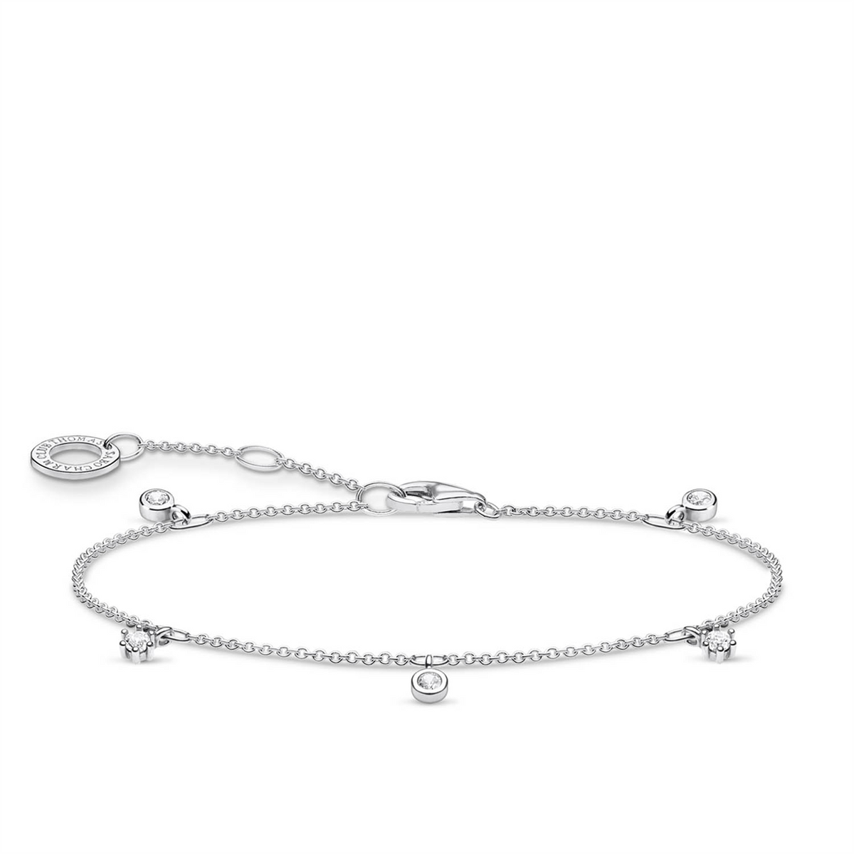 Thomas Sabo Charming White Stones Silver Bracelet
