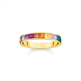 Thomas Sabo Ring Colourful Stones Gold