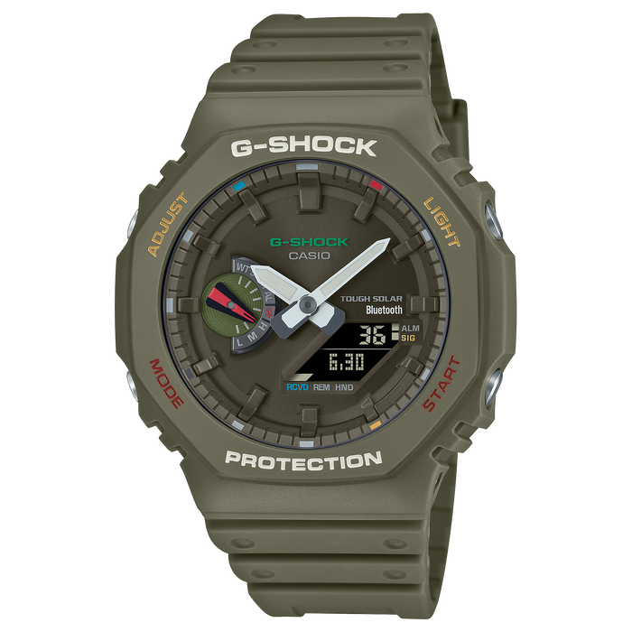 G-Shock Duo Multi Color Green GAB2100FC-3A