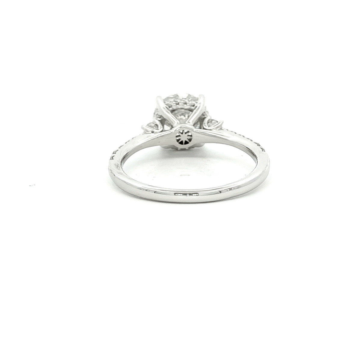 Engagement Ring Above Love Lab Grown Diamond 2.32ct Centre Stone