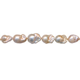 Freshwater Cultured Multi Baroque Pearl Necklace with Boltring