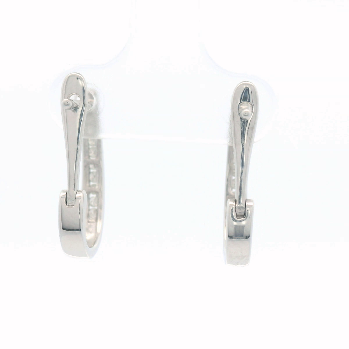 10K WHITE GOLD 0.15CT Dia FASHION EARRING
