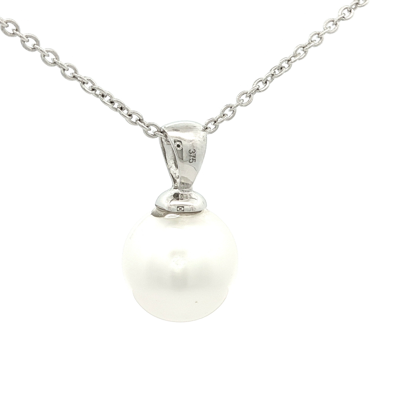 South Seas Pearl Necklace in White Gold