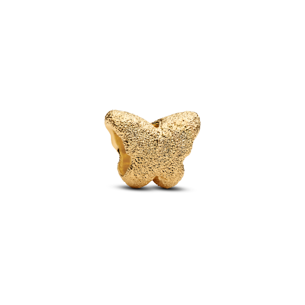 Pandora Textured Mini Butterfly Charm