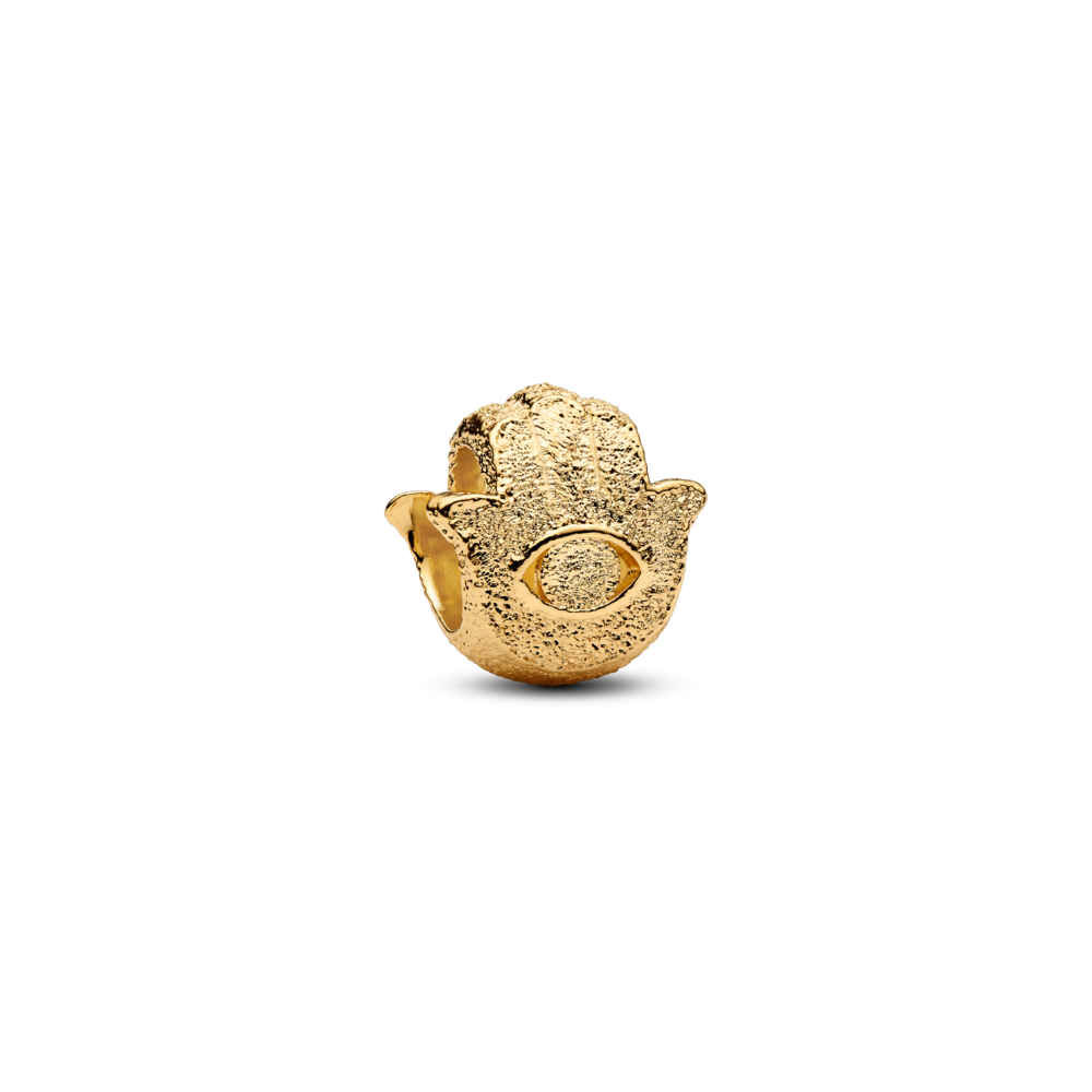 Pandora Textured Mini Hamsa Hand Charm