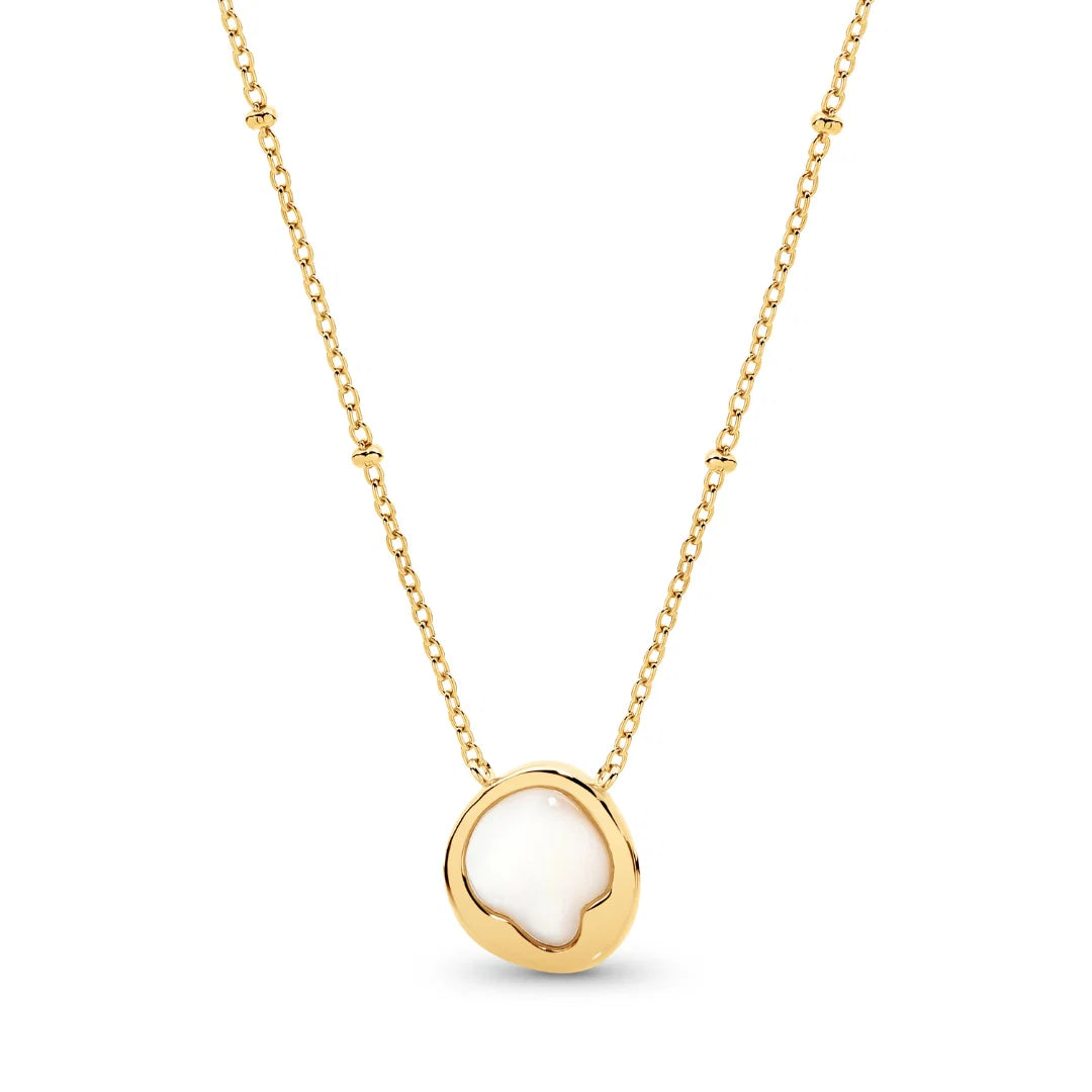Ikecho Kiara Mother of Pearl Necklace