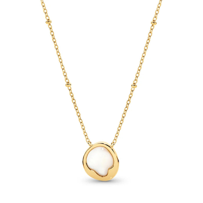 Ikecho Kiara Mother of Pearl Necklace