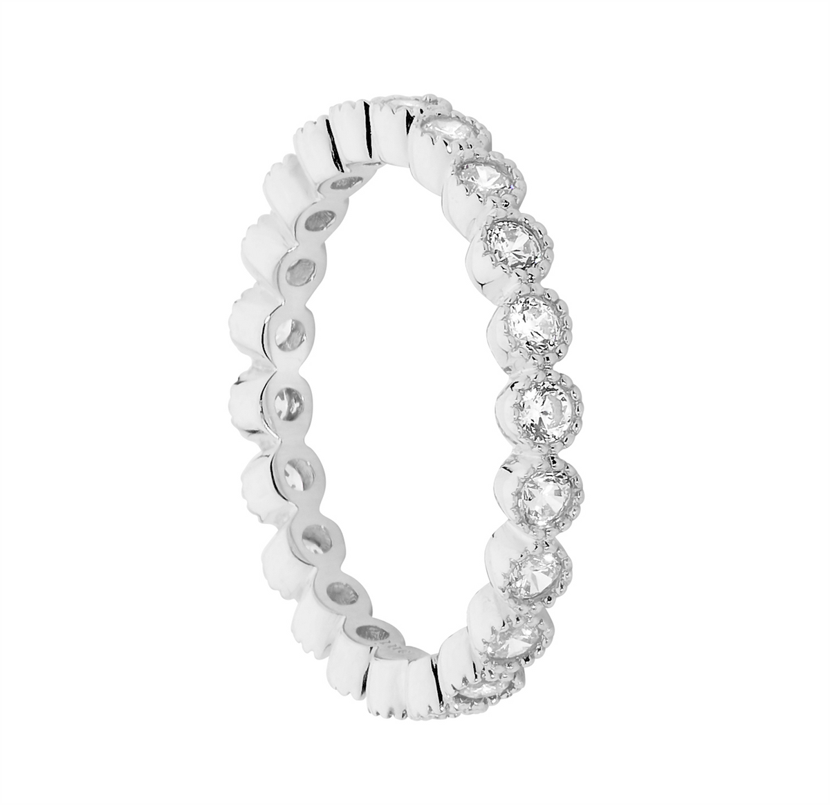 Ellani Crown Set Eternity Ring