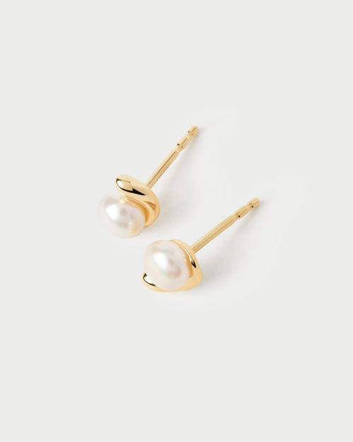 PDPaola  La Perla Mini Stud Earrings