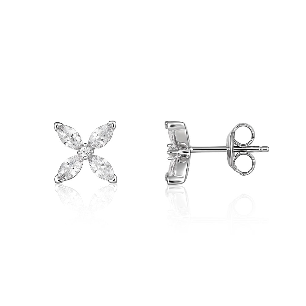 Georgini Heirloom Favoured Earrings Silver