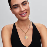 Pandora Virgo Zodiac Oversized Medallion Charm